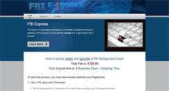 Desktop Screenshot of fbiexpress.com